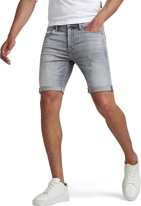 G-Star Raw Men's 3301 Slim Fit Denim Shorts | Amazon (US)