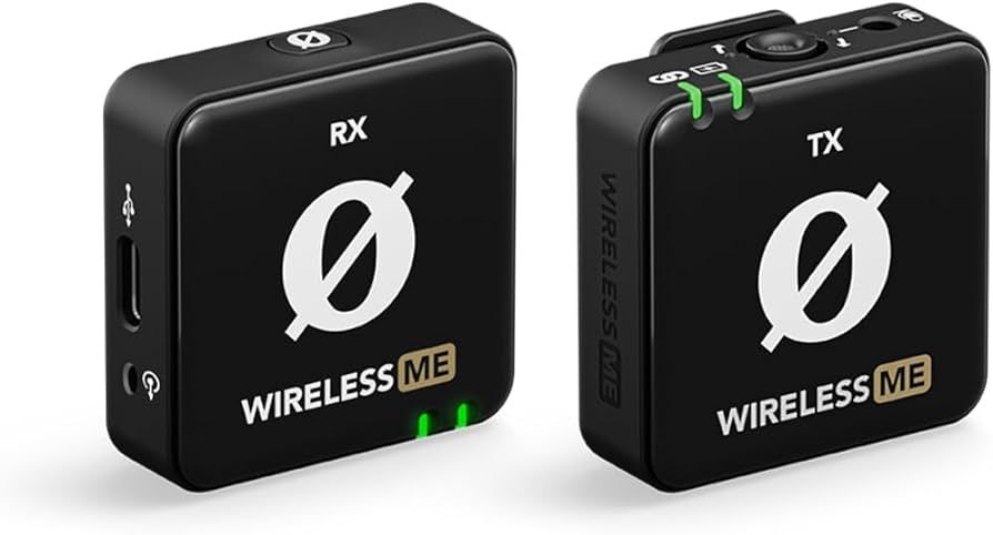RØDE Wireless ME Ultra-compact Wireless Microphone System with Built-in Microphones, GainAssist ... | Amazon (US)