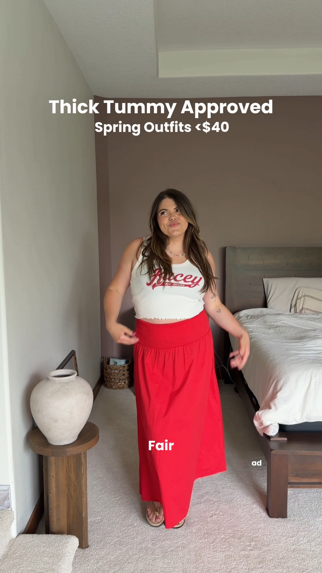 Thick tummy besties - don’t say I never told you about the Vanity Fair Radiant Collection at Walmart!! I grabbed the Smoothing Underwire Bra + the Smoothing Comfort Brief and you guys… thick tummy approved doesn't even cover it! Smoothing under every top? Adjustable and stretchy straps? The inner panel on the brief?? Subtle back lift? Under $20!? YES PLEASE!
Say ‘need‘ for details on these smoothing pieces and head to stories for details on the outfits!
#VanityFairRadiantPartner @shopvanityfair @walmart