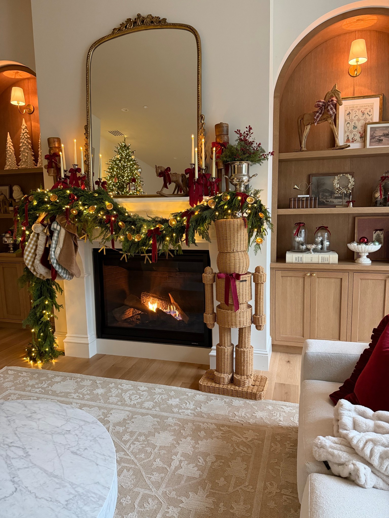 There’s something extra special about decorating for your first Christmas in a new home. 🧡🎄🥹
The dried orange slices were the final touch that brought it all together 🍊 simple, old-fashioned, and somehow made it all feel like home.

#LTKSeasonal #LTKHome #LTKHoliday