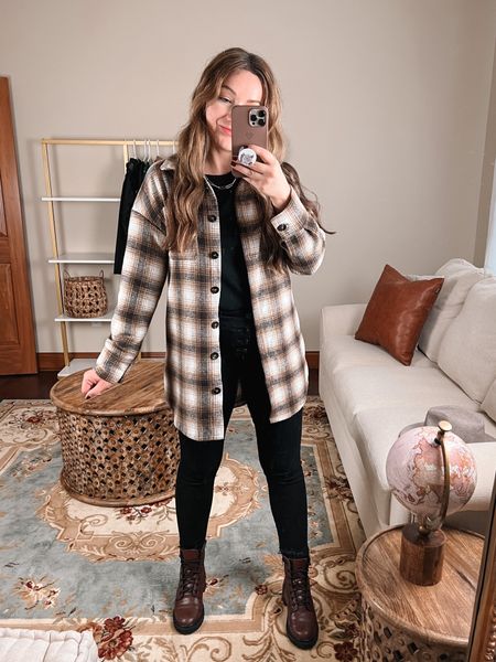 This is such a great flannel shirt! I love this khaki/ plaid color and the oversized fit. I am 5’7, wearing size S. This is a perfect flannel shirt for leggings and skinny jeans or dresses. It’s so comfortable I think I can and I probably will lounge in it all day!!


#LTKstyletip #LTKunder50 #LTKSeasonal