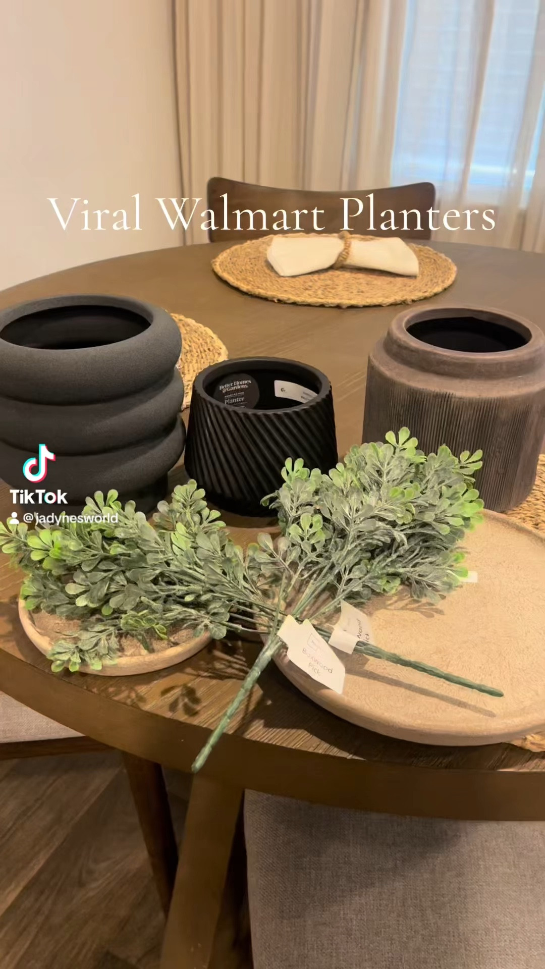 Obsessed with these viral Walmart Planters🤍

#LTKSeasonal #LTKSpringSale #LTKVideo