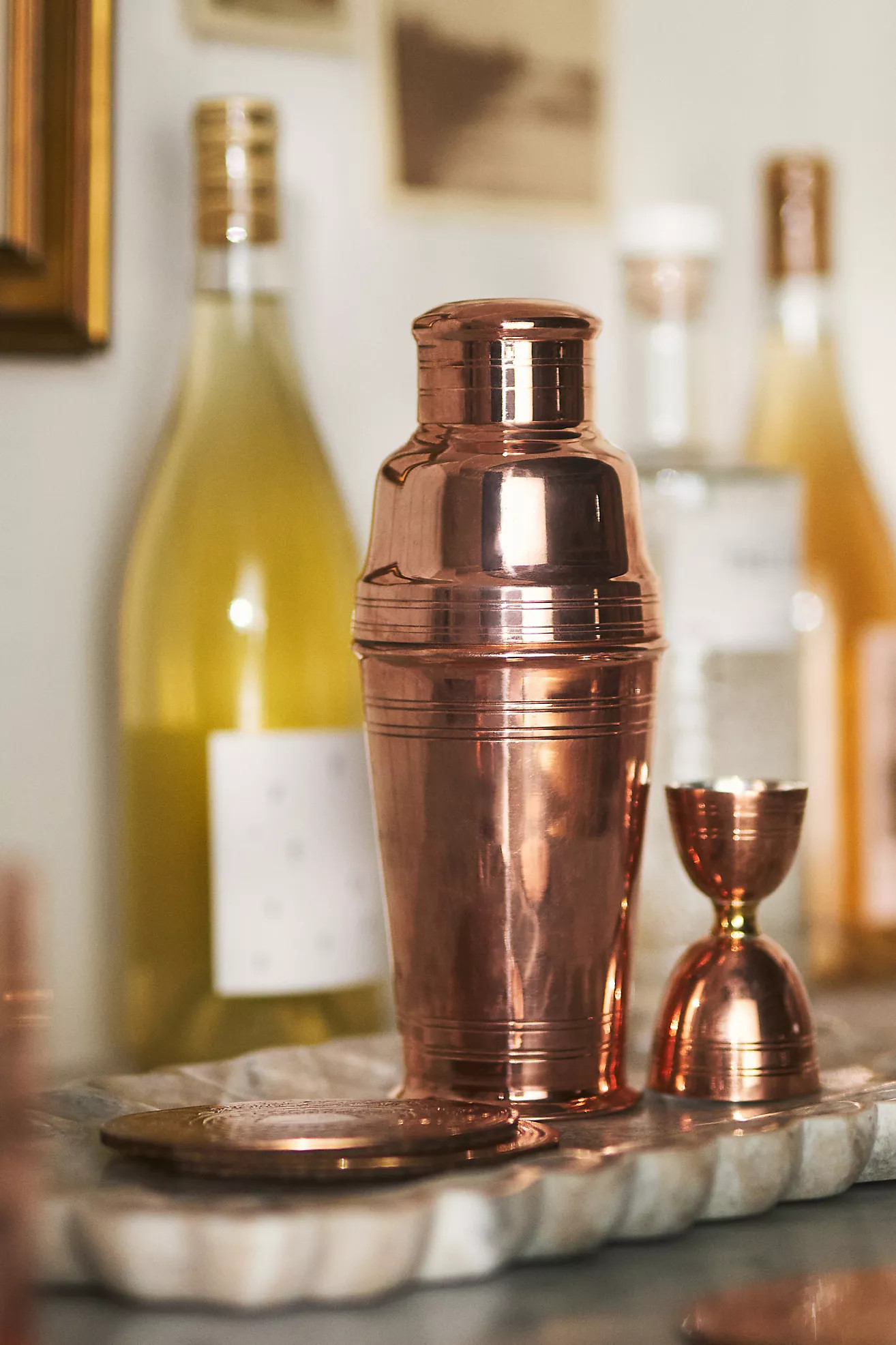 Coppermill Kitchen Vintage Inspired Copper Cocktail Shaker | Anthropologie (US)