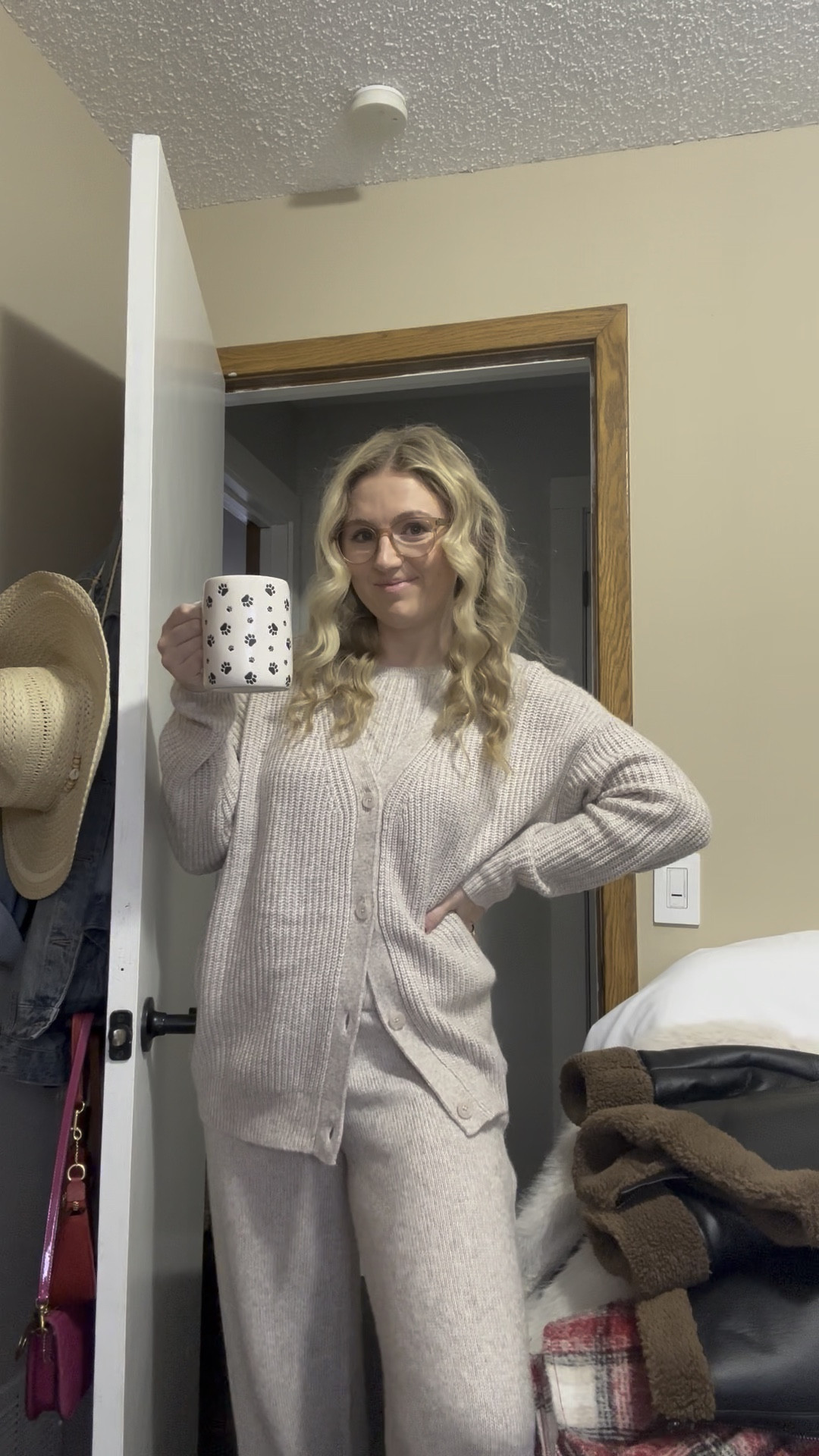 the cutest matching sweater set!! ✨ matching sets, cozy sets, work from home outfit, comfy set, sweater outfit 

#LTKSeasonal #LTKGiftGuide #LTKHoliday