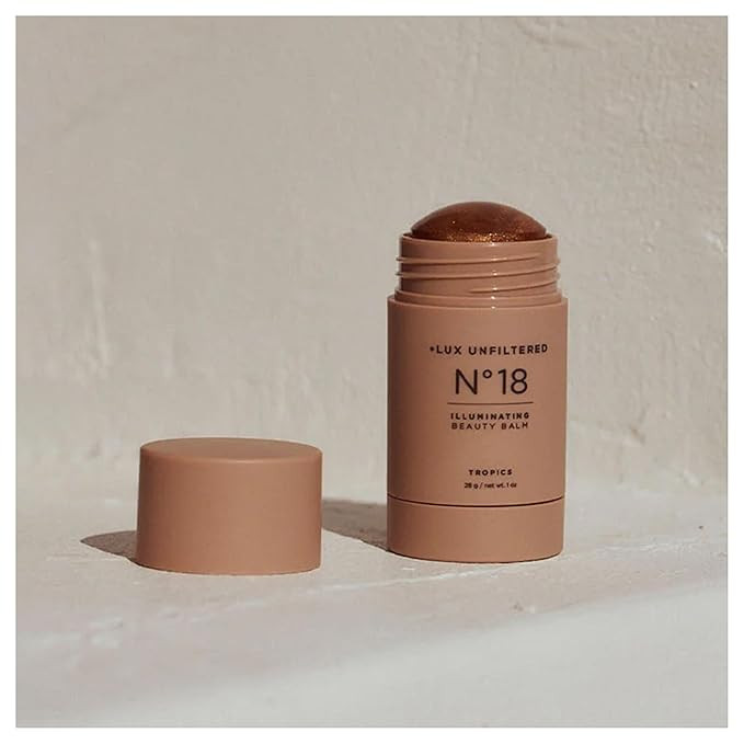 + Lux Unfiltered N°18 Illuminating Beauty Balm - Cream Bronzer Stick with Mango Butter - Buildab... | Amazon (US)