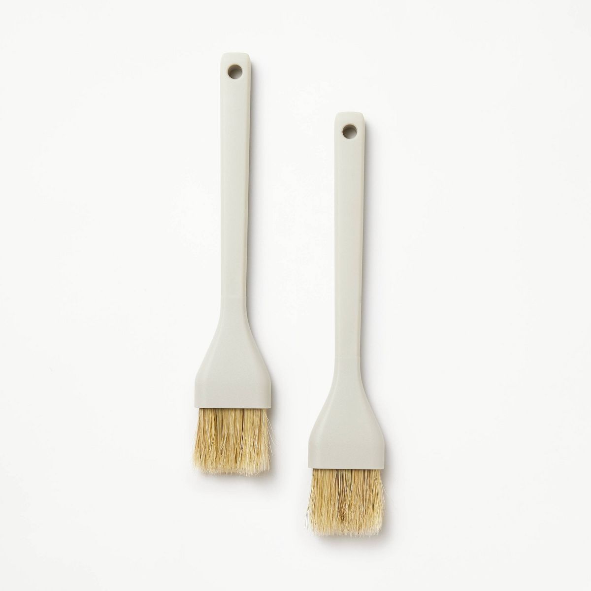 2pc Pastry Brush Set Light Gray - Figmint™ | Target