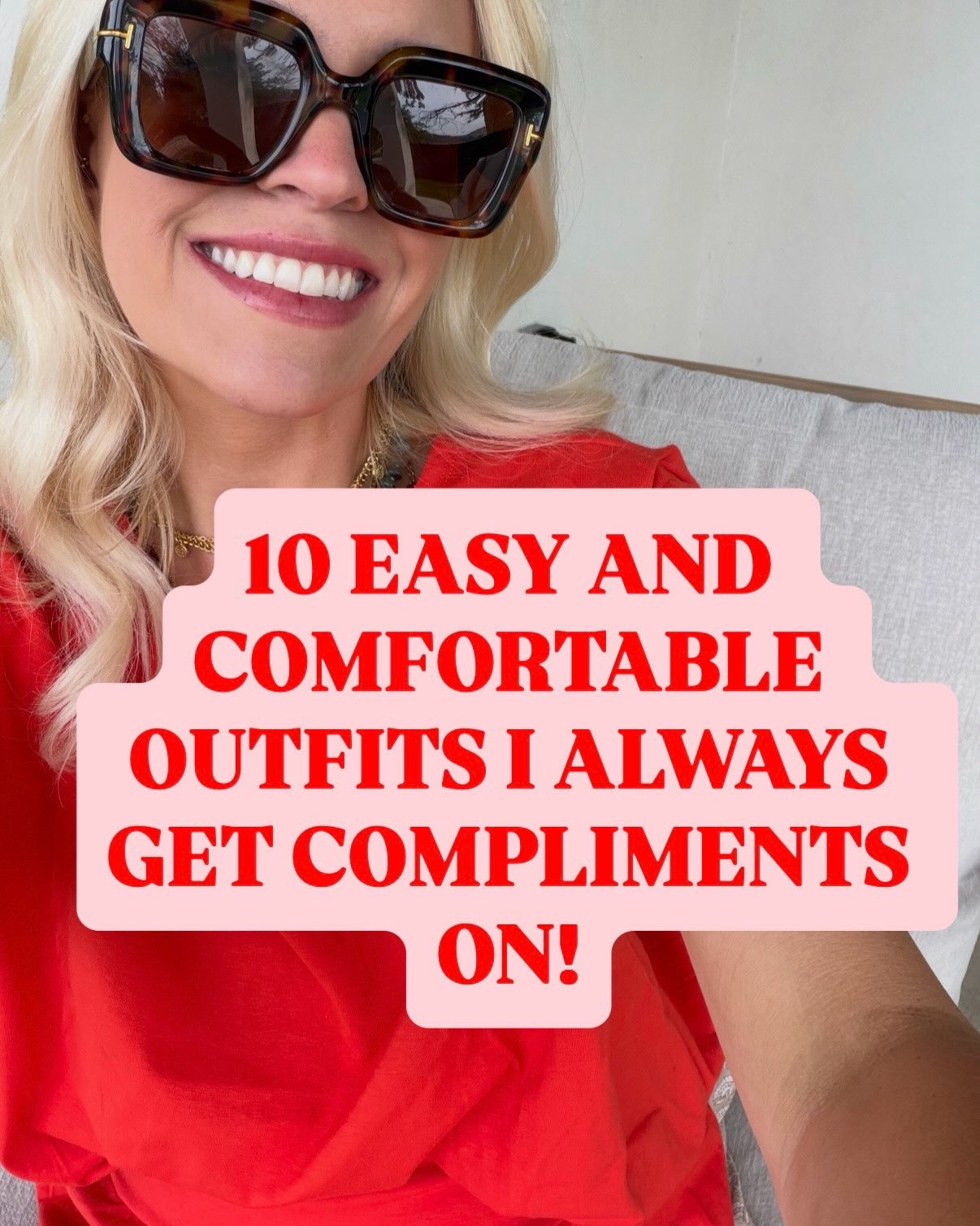 Comment SHOP and I’ll send links! 10 foolproof outfits I always get compliments on that are easy, affordable and comfortable!