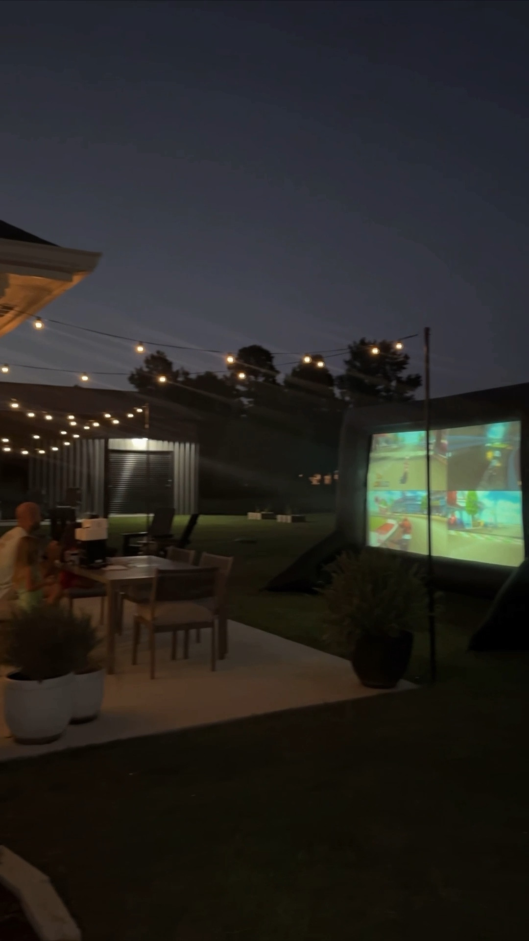 Here’s your sign to buy an inflatable projector & have a Mario Kart battle with your kids. Family 🎮 Night 

#LTKParties #LTKSummerEdit #LTKFamily