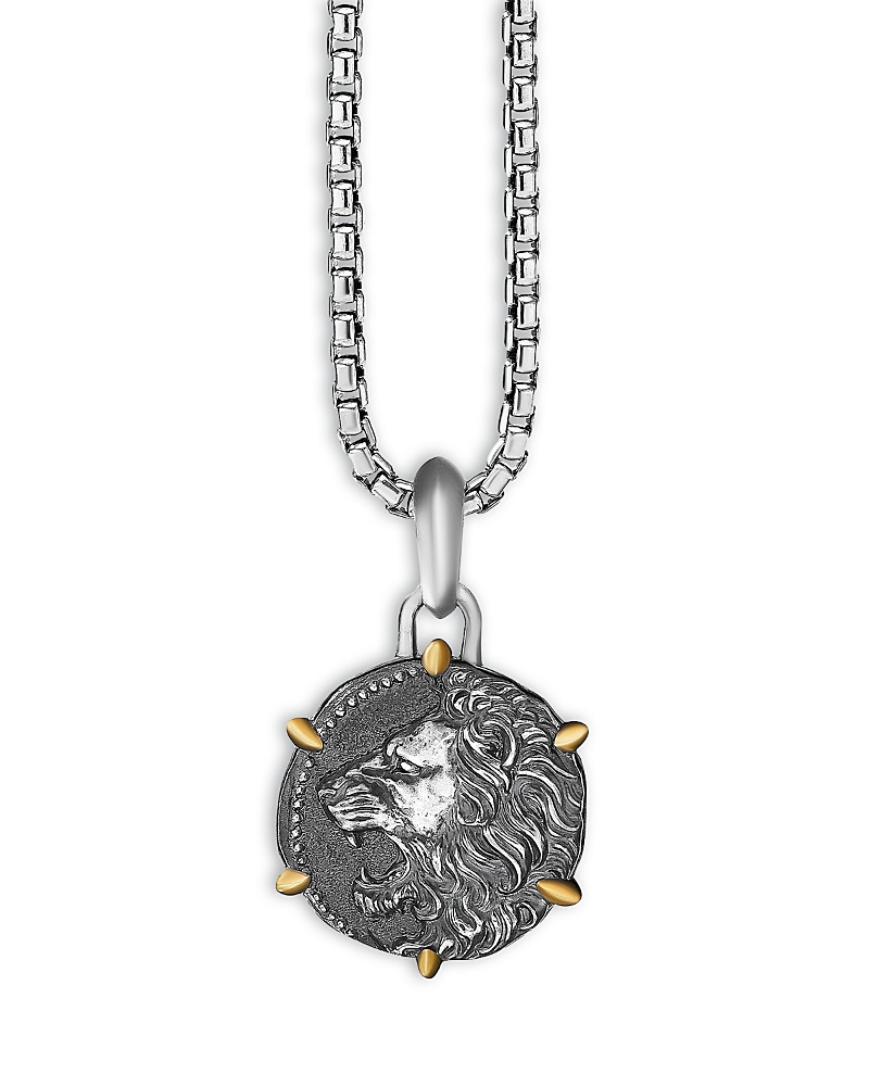 David Yurman Sterling Silver & 18K Yellow Gold Zodiac Leo Amulet Enhancer | Bloomingdale's (US)
