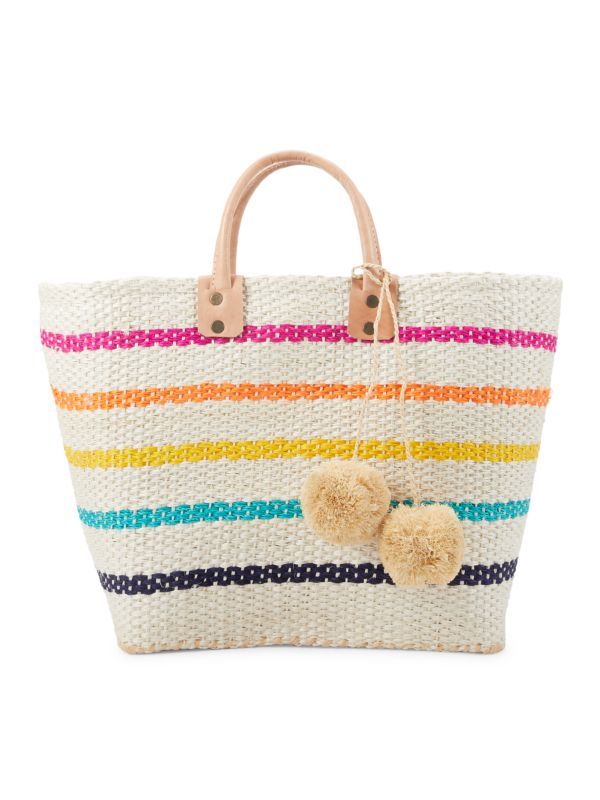 Tybee Woven Striped Tote | Saks Fifth Avenue OFF 5TH