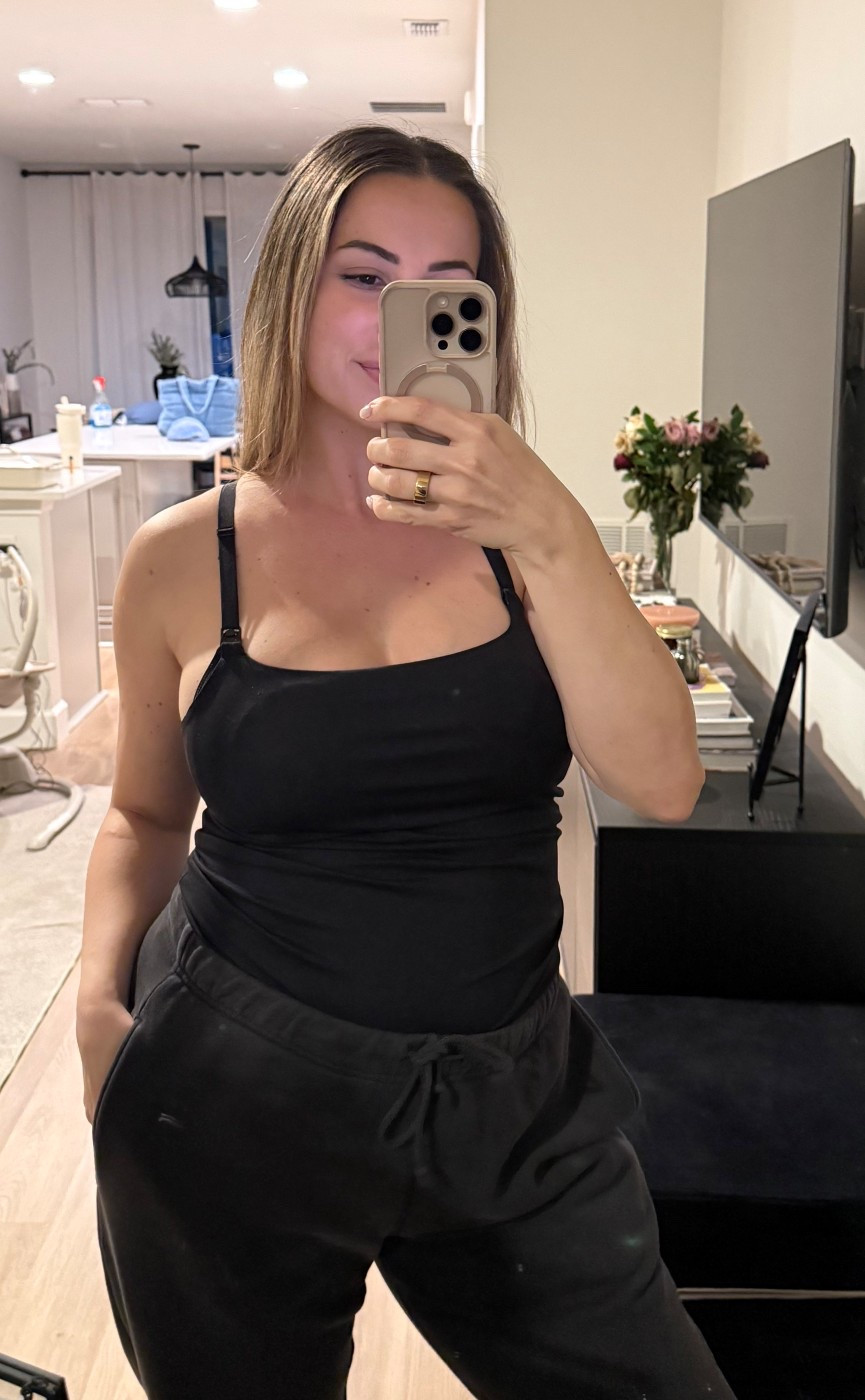 Hanes nursing tank 

#LTKBump #LTKBaby #LTKmomlife