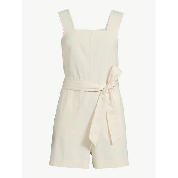 Free Assembly Women's Strappy Romper | Walmart (US)