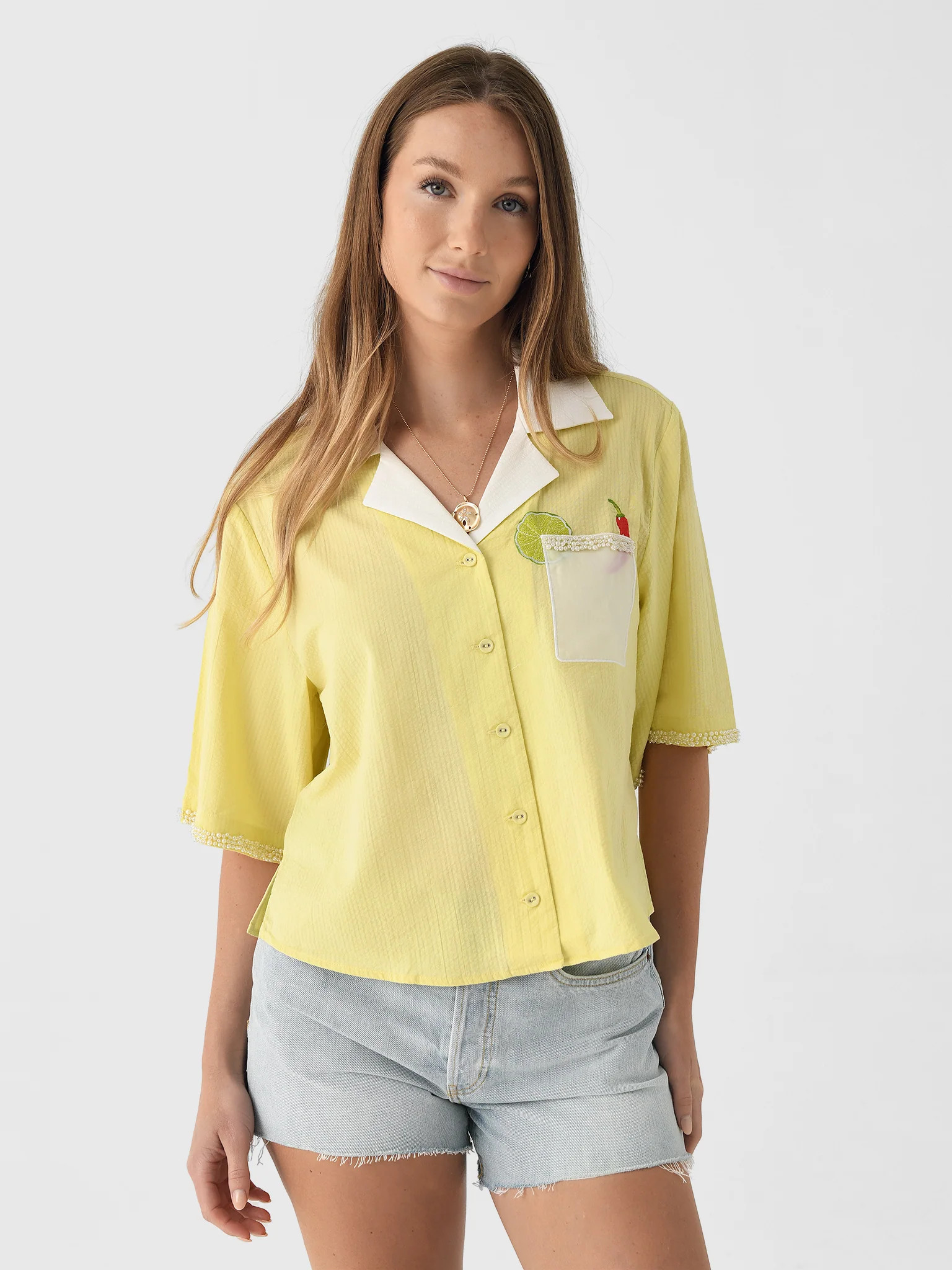 TOMBOLO
                      
                     Women's Extra Spicy Relaxed Crop Top | Saint Bernard