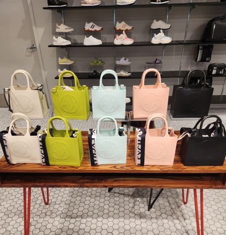 All these cute summer pastel armani exchange bags are on sale now! 

#LTKStyleTip #LTKItBag #LTKSaleAlert