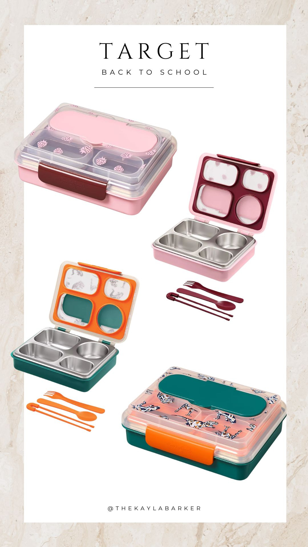 Target Cat & Jack new stainless steel lunches boxes are SO good!

#target #targetsale #lunchbox #backtoschool 

 #LTKSaleAlert