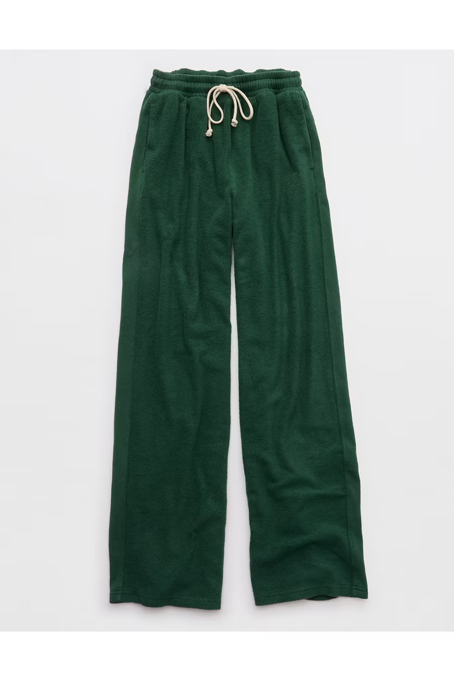 Aerie Sherpa Trouser Women's Rugged Green XXS | American Eagle Outfitters (US & CA)