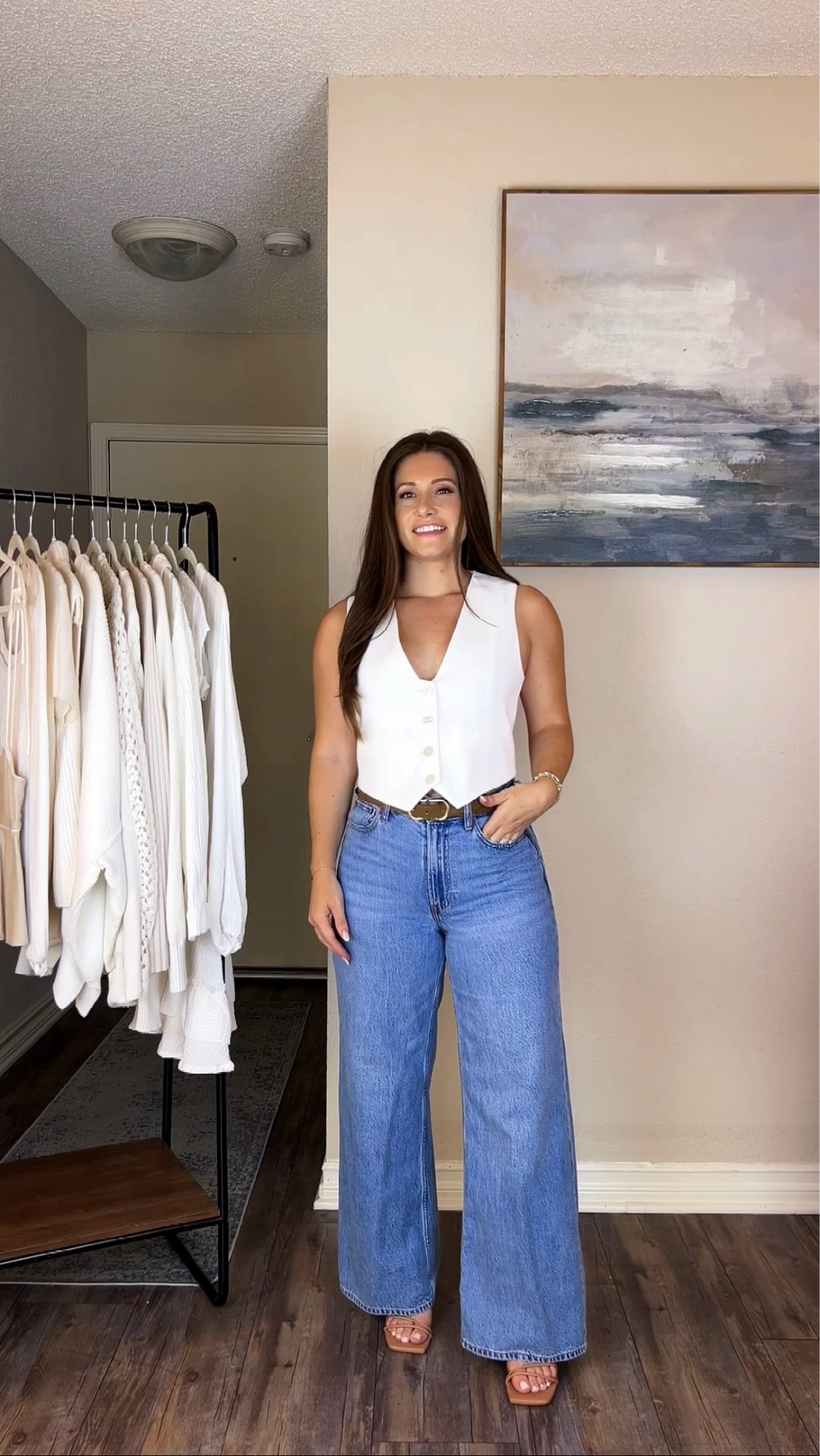 Everyday Outfit ✨ Vest Top & Wide Leg Jeans 

#LTKStyleTip #LTKSeasonal