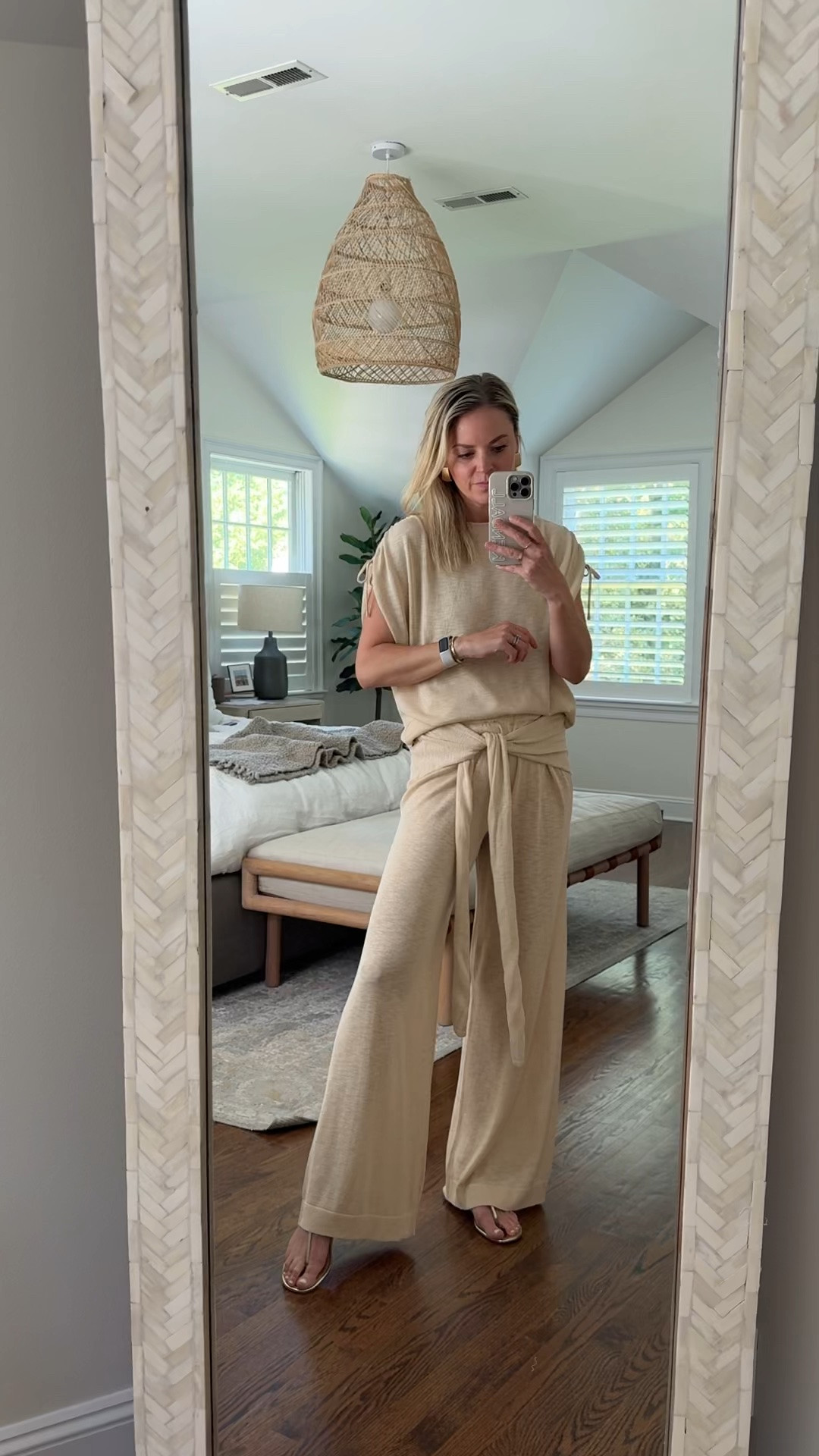 One of my favorite sets I’ve tried on in a while. Very comfortable and could also double as a coverup. Wearing smalls/tts