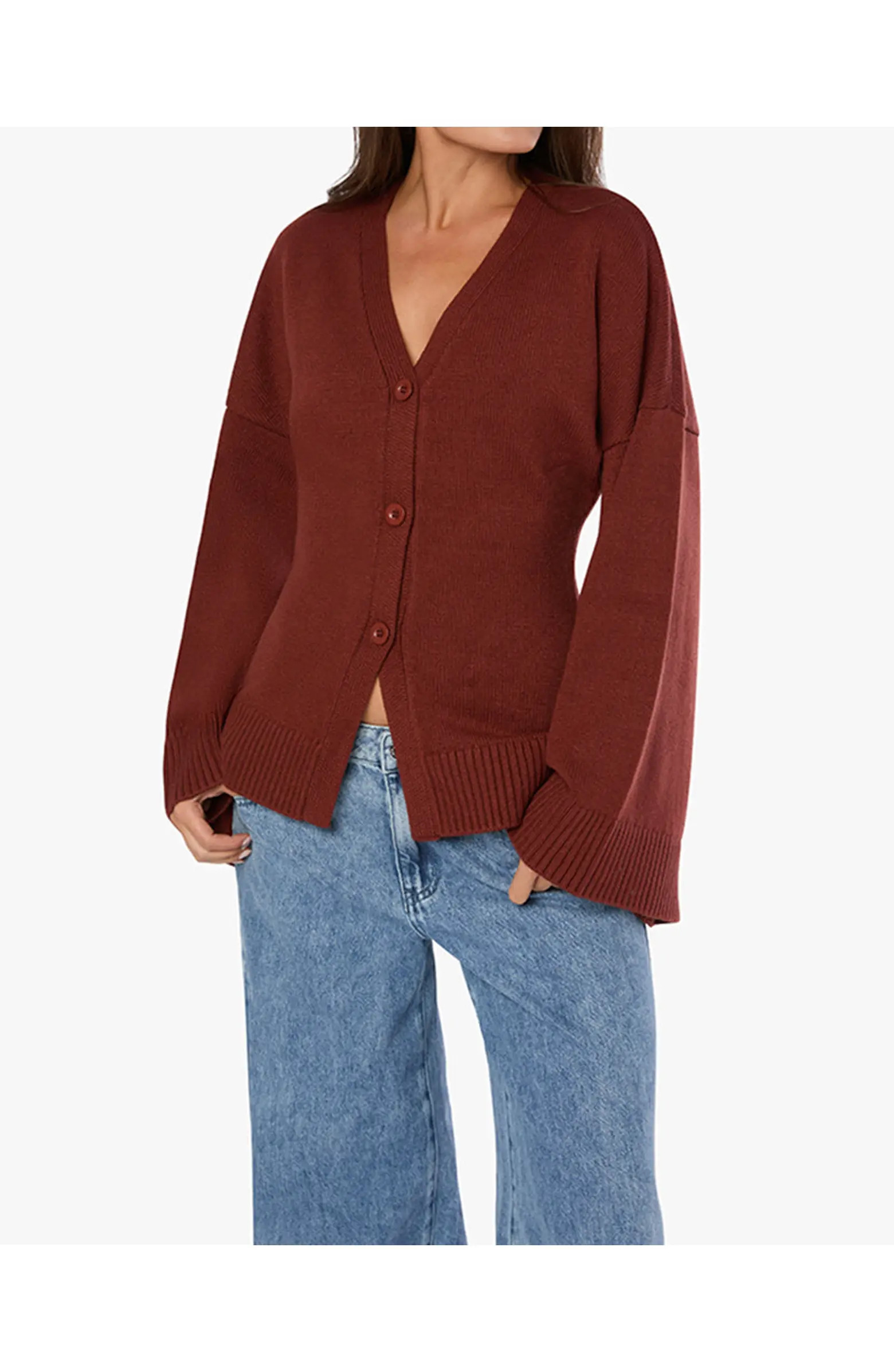 WeWoreWhat Cinched Waist Cardigan | Nordstrom | Nordstrom