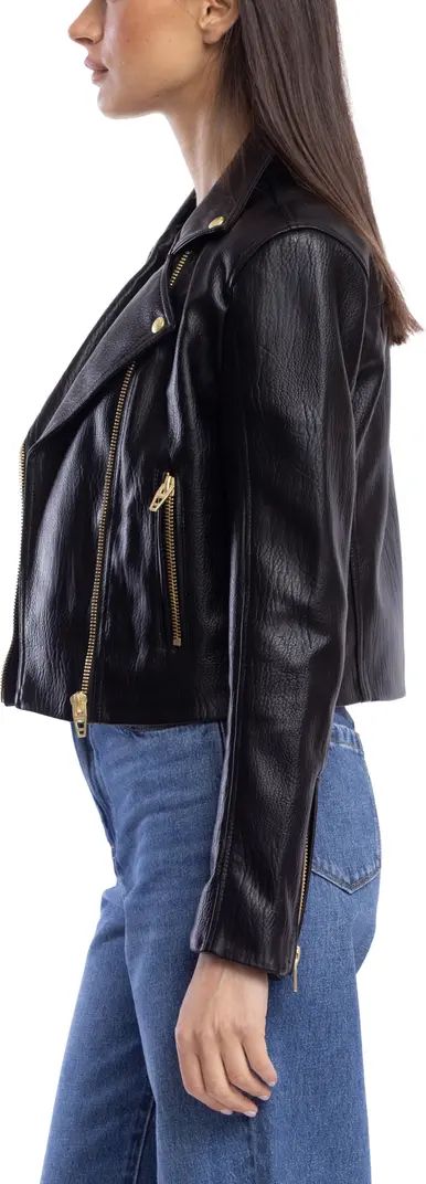 Faux Leather Moto Jacket | Nordstrom