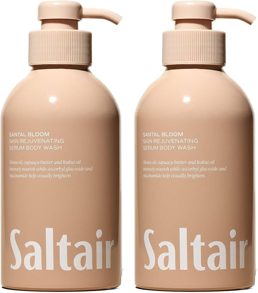 Saltair Body Wash, Santal Bloom 2-Pack. Moisturizing Body Cleanser with Monoi Oil and Cupuacu But... | Amazon (US)
