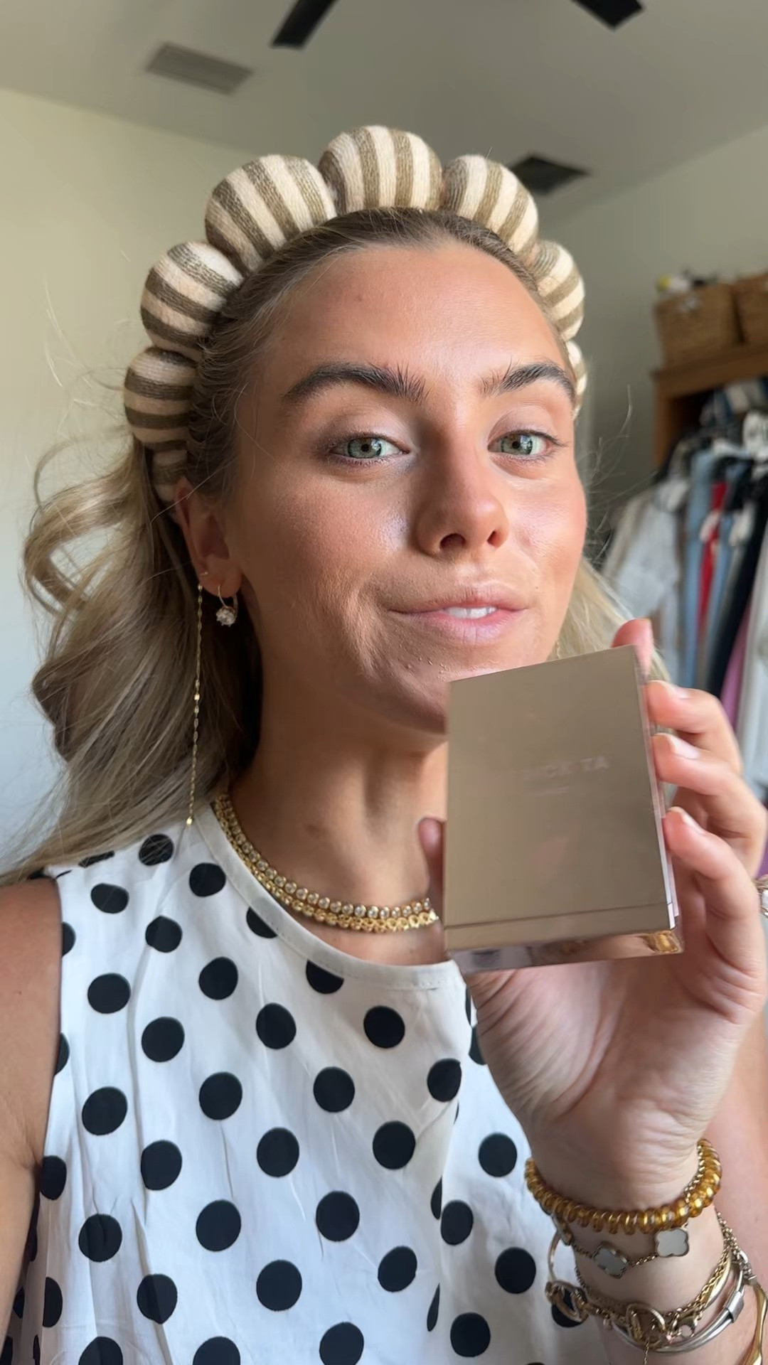 Patrick ta beauty blush. A viral duo compact of powder and cream blush formulas to achieve long-wearing bold color that melts into skin for a beautiful, radiant glow @patricktabeauty @Sephora   @Kohl's

#LTKgrwm #LTKselfcare #LTKBeauty