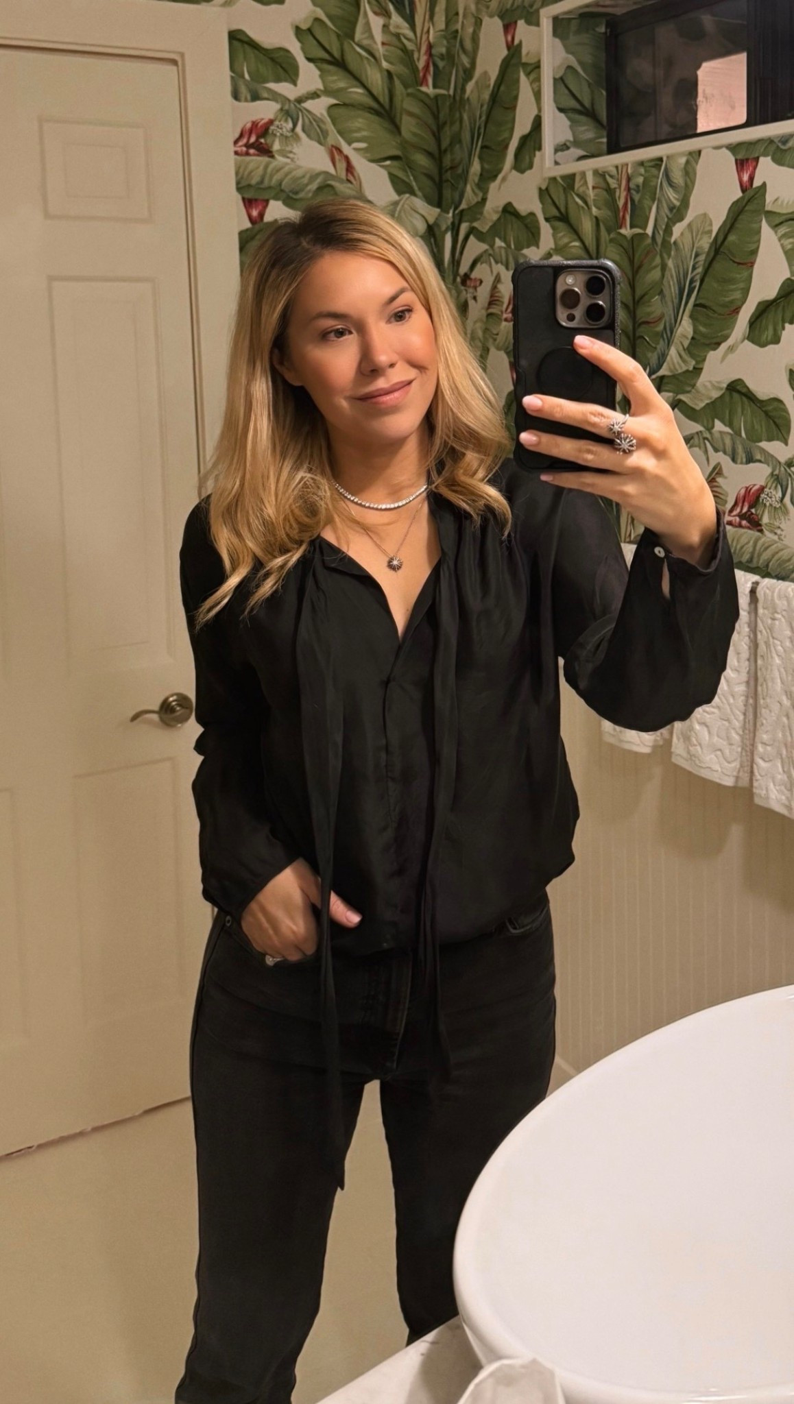 Easy all black outfit for my Gran’s bday

#LTKStyleTip