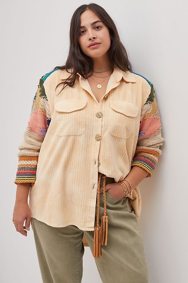 Pilcro Easygoing Shirt Jacket | Anthropologie (US)