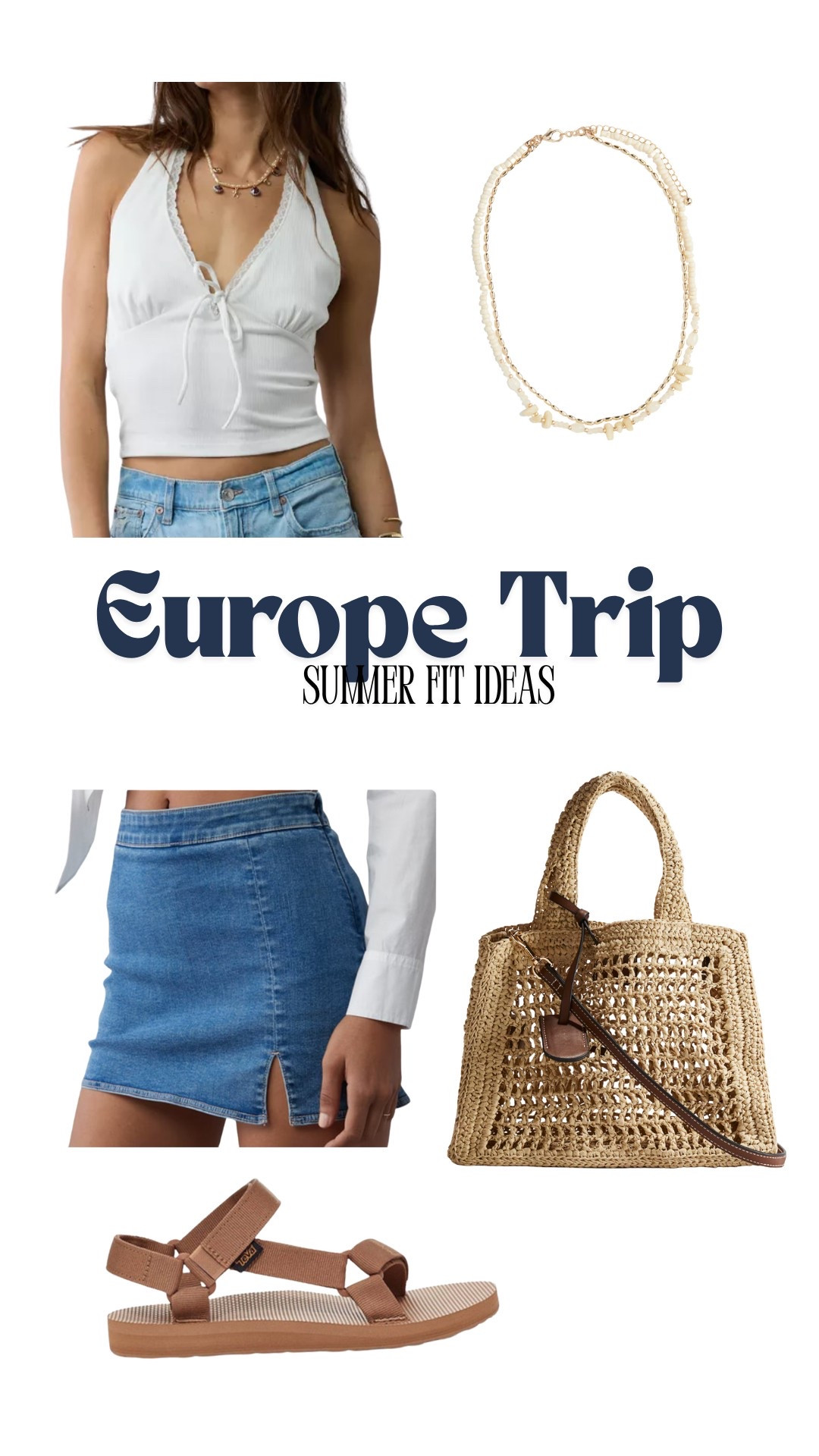 Ahh! This is what I’d pack if I was traveling around Europe again! So cute! 

#LTKFindsUnder100 #LTKSeasonal #LTKSummerEdit