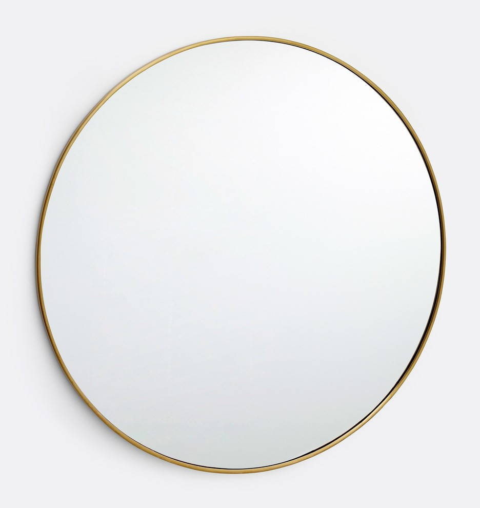 Round Metal Framed Mirror | Rejuvenation