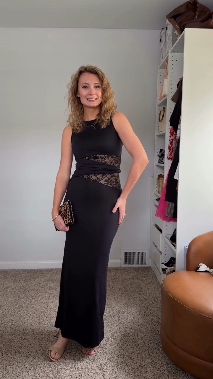 Can’t go wrong with a black dress. (Plus, it has a bunch of stretch to it so you can eat as much as you want 😂) such a great wedding guest dress for summer!

#LTKWedding #LTKSeasonal