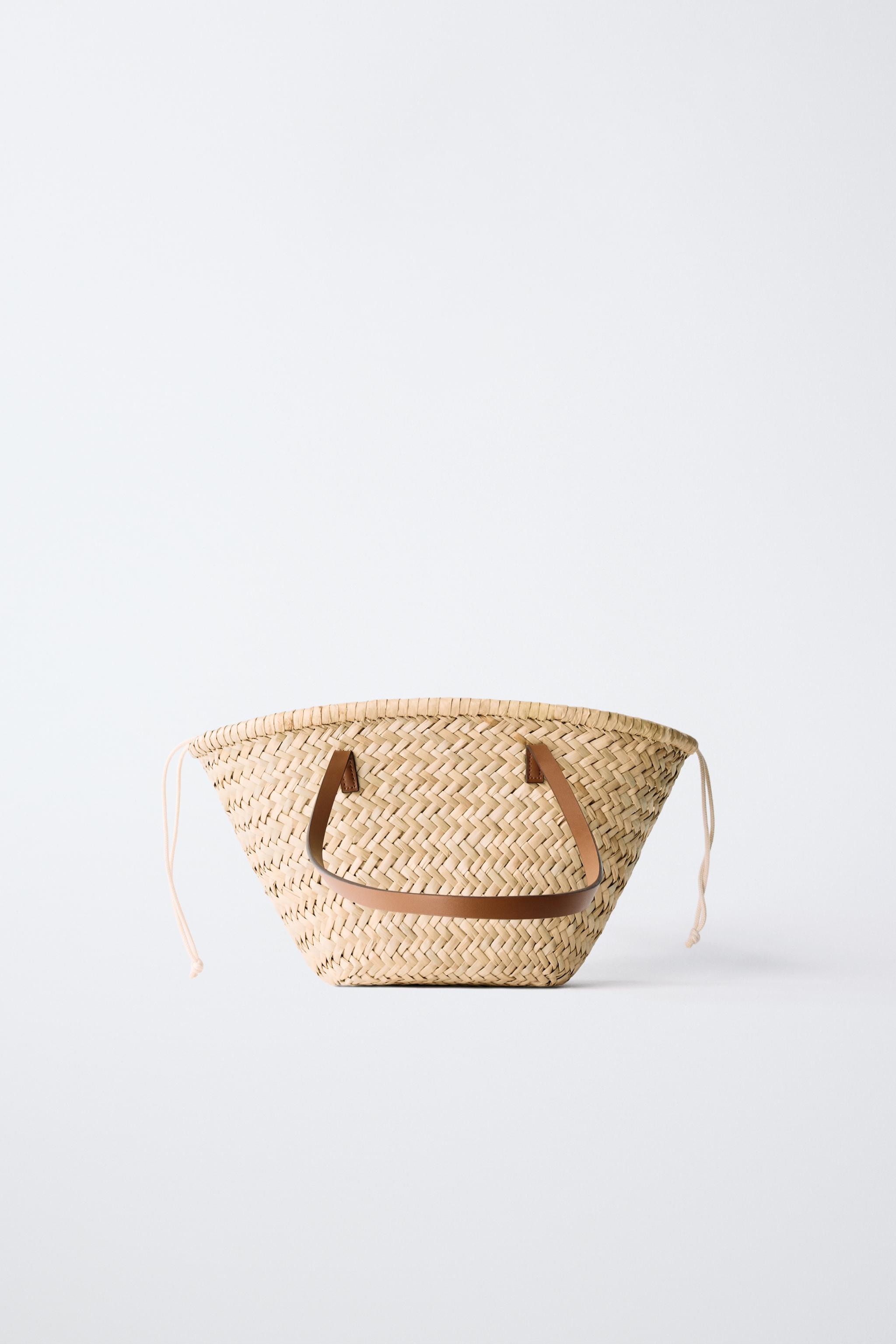 FISH RAFFIA TOTE BAG | Zara UK
