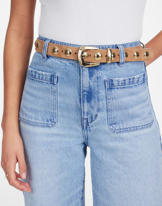 Studded Western Belt | Madewell
