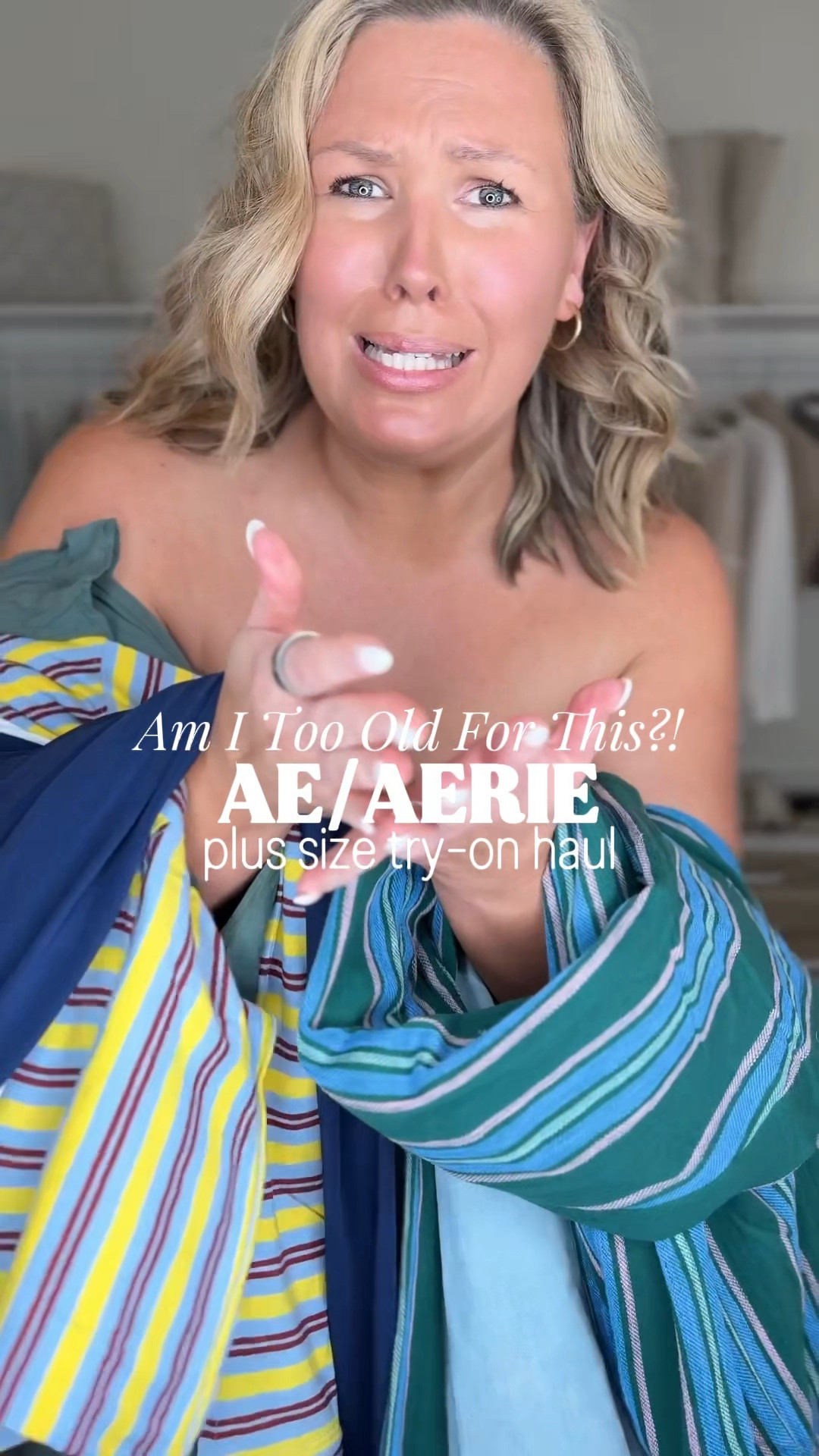 Obsessed with this new American Eagle and aerie haul!! Wearing an xxl in all, I’m a true plus size 18/20W! 

#LTKMidsize #LTKPlusSize #LTKxAerie