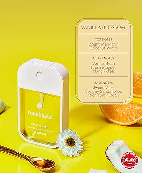 Touchland Power Mist Hydrating Hand Sanitizer Spray, BLOSSOM 3-PACK (Lavender, Vanilla, Rainwater... | Amazon (US)