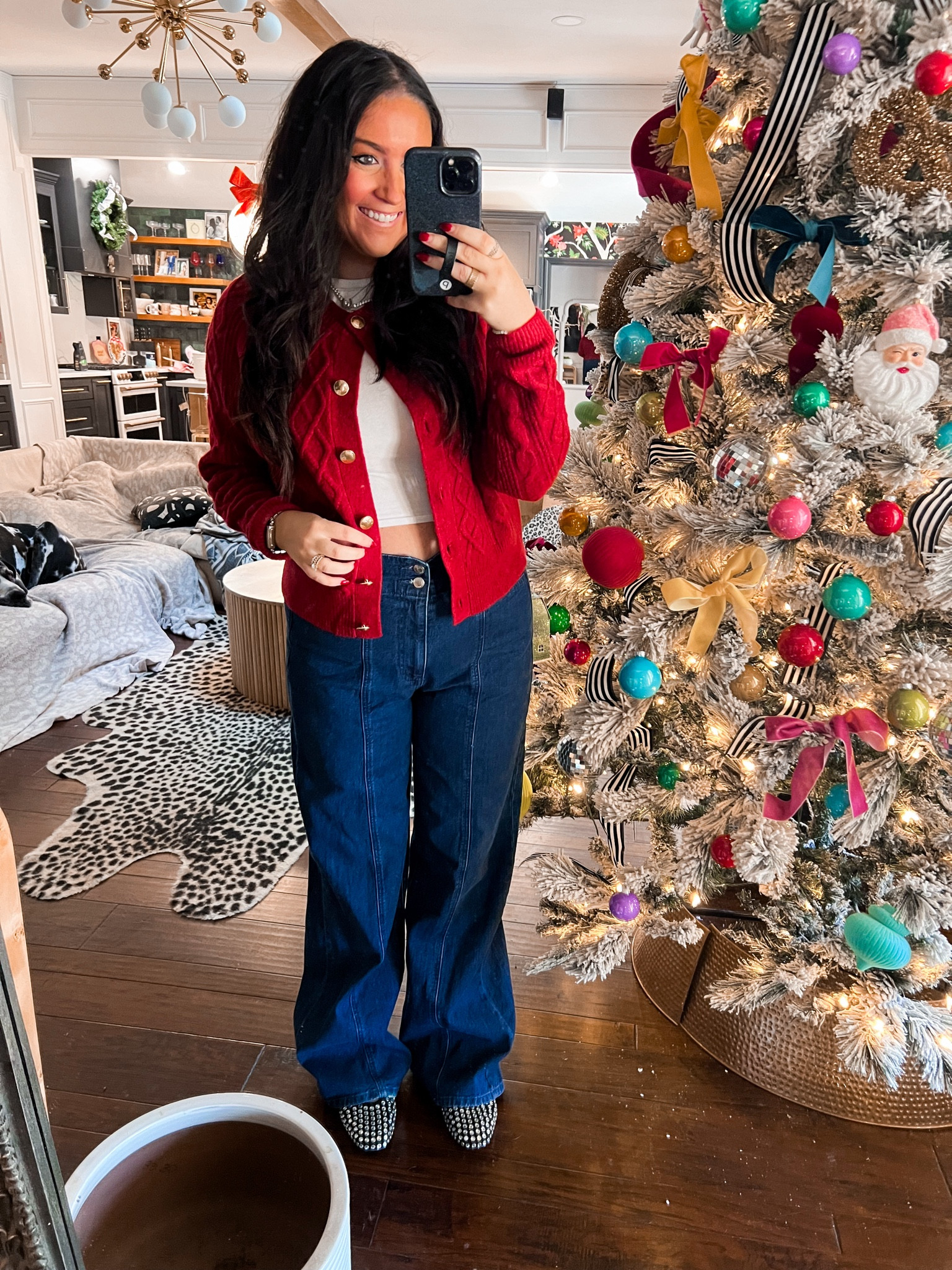 Target Thanksgiving Christmas holiday teacher mom red cardigan wide leg flats

#LTKSeasonal #LTKStyleTip #LTKHoliday