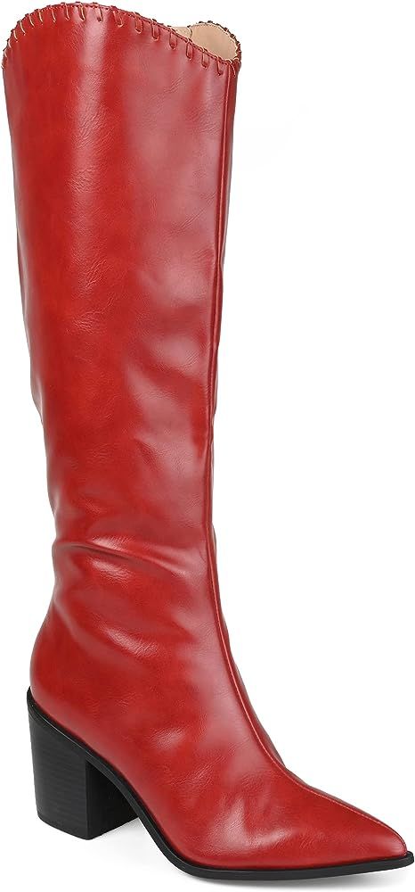 Womens Daria Tru Comfort Foam Stacked Heel Knee High Boots | Amazon (US)