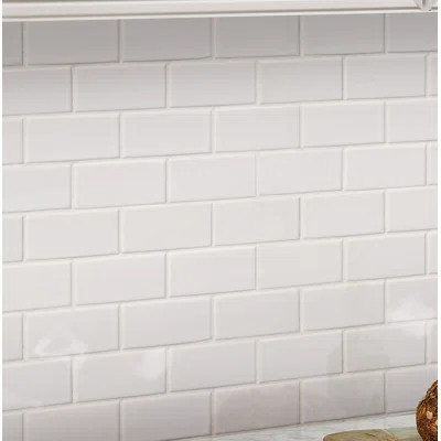 Staggered 2" x 4" Porcelain Subway Tile MSI | Wayfair North America