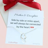 Gifts For Mom, Mother Daughter Necklace, Jewelry, To Mom From Daughter, Mothers | Etsy (US)