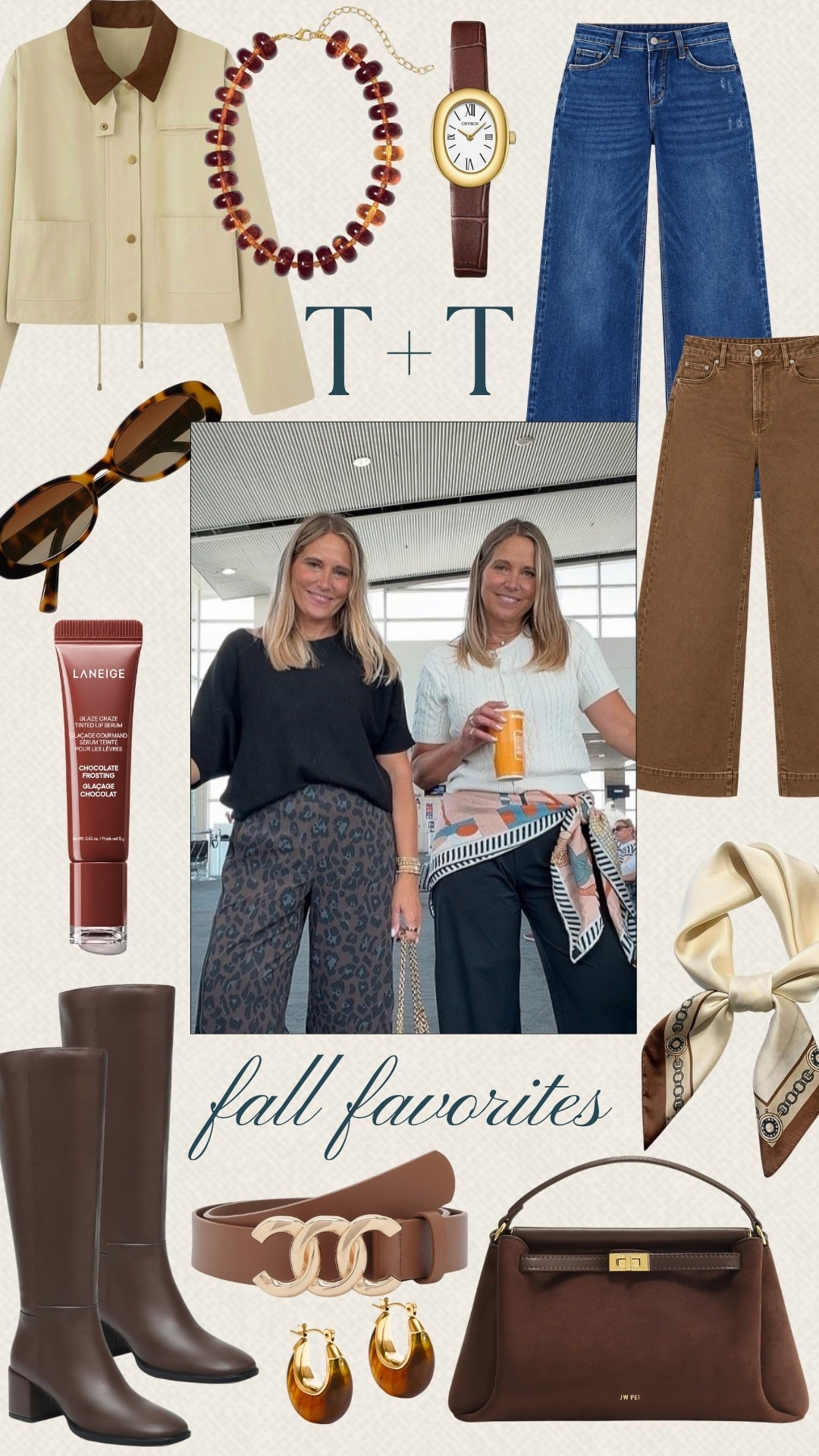 We’re loving these fall favorites, from classic layers and denim to tall boots, rich brown accessories, and pretty scarves. These are the pieces we keep reaching for when we want an easy fall look that still feels put together.