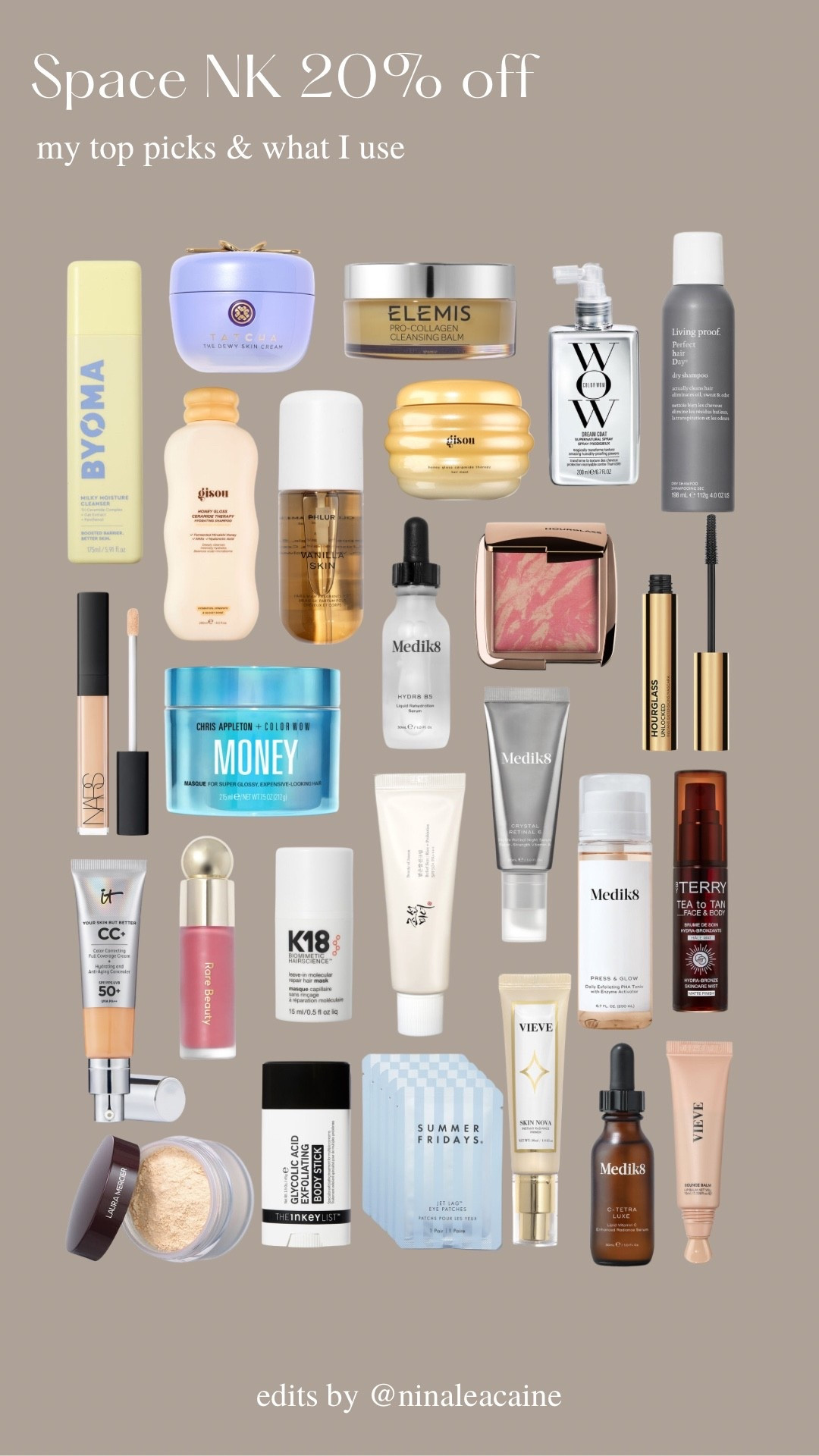 Space NK 20% off my top picks 

#LTKuk #LTKspring #LTKbeauty