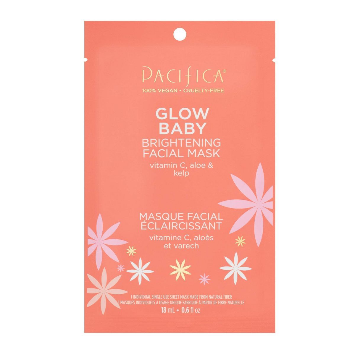 Pacifica Glow Baby Brightening Facial Mask - 0.67 fl oz | Target