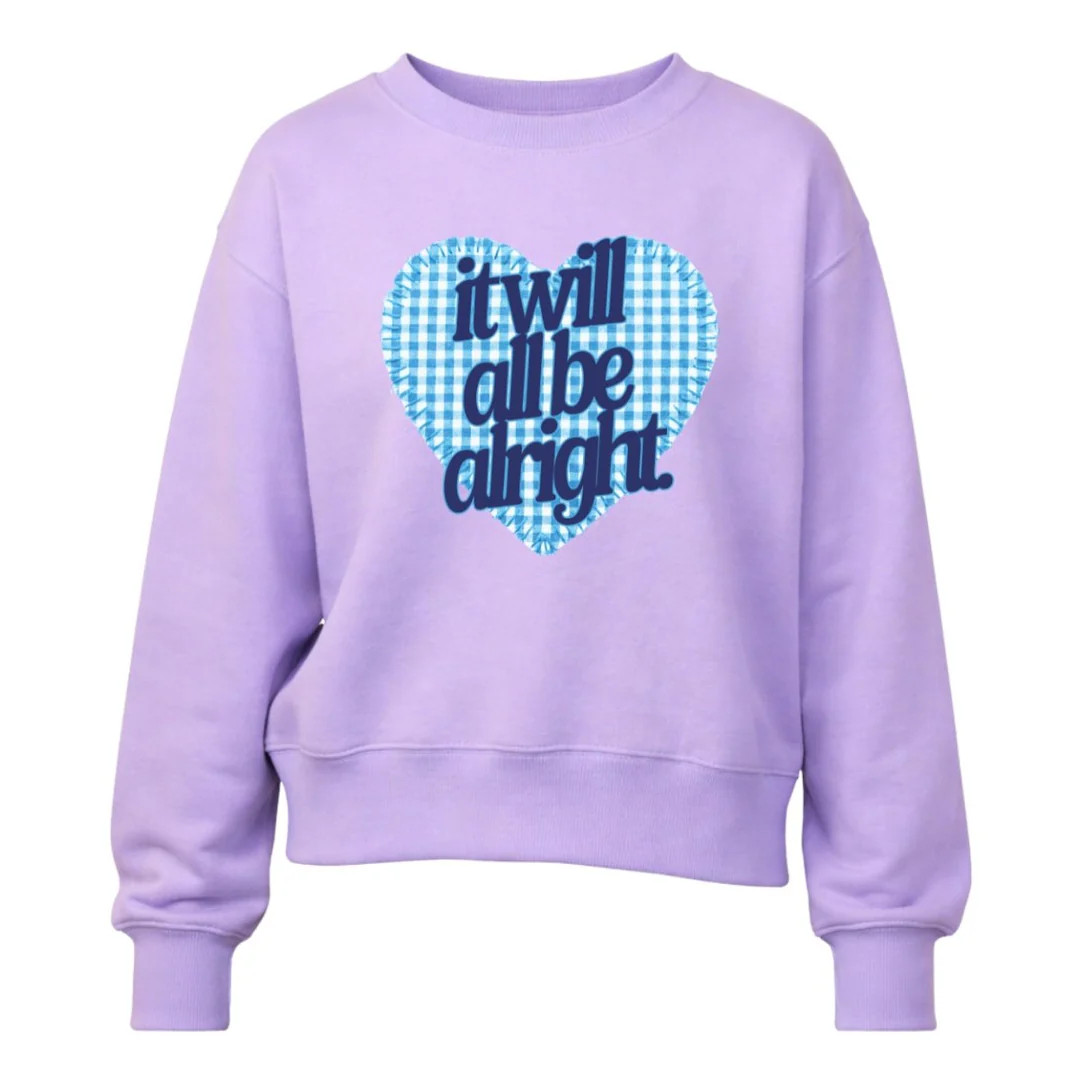 'Heart Patterned Promise' Signature Sweatshirt | United Monograms