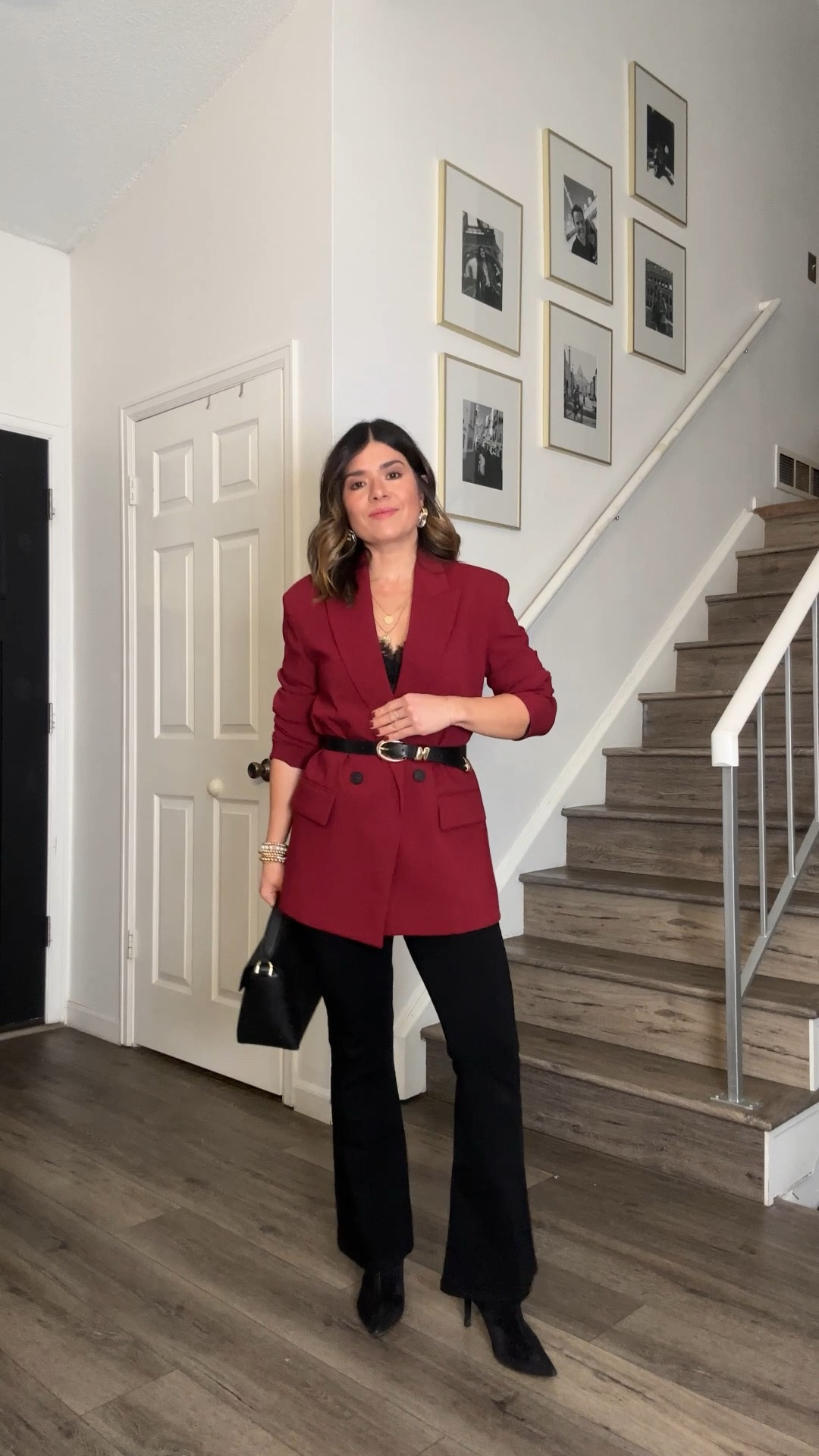 The chicest burgundy blazer for any time of the year! Available in more colors. It runs tts, I’m wearing size xs
Jeans size 0R

#LTKGiftGuide #LTKHoliday #LTKFindsUnder100
