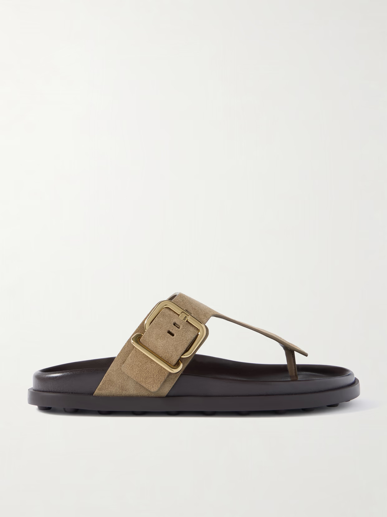 Tod's - Suede Sandals - Brown | NET-A-PORTER (US)
