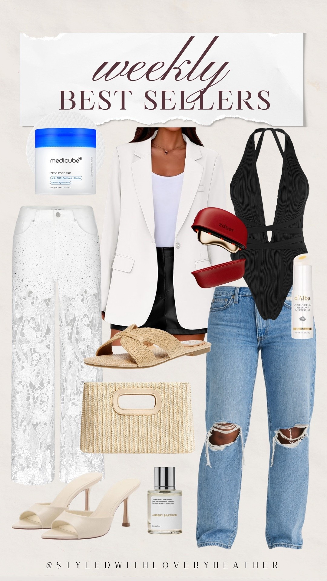 WEEKLY BEST SELLERS

These were the best sellers this week and for good reason. A mix of elevated basics, statement pieces, and beauty favorites you keep loving. Timeless neutrals, chic textures, and easy staples that instantly pull a look together.



#LTKgrwm #LTKootd #LTKdayinmylife