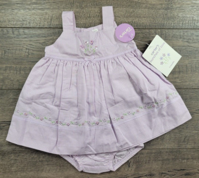 Baby Girl Clothes New Vintage Carter's 3 Month 2pc Bunches Of Love Dress  | eBay | eBay US