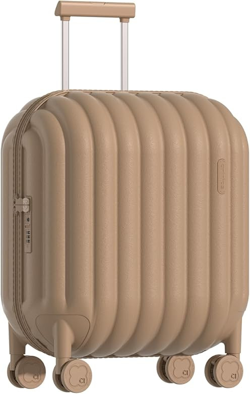 artrips Carry On Luggage with 8 Spinner Wheels,20''Spinner Luggage with Cover Protector,PC Lightw... | Amazon (US)