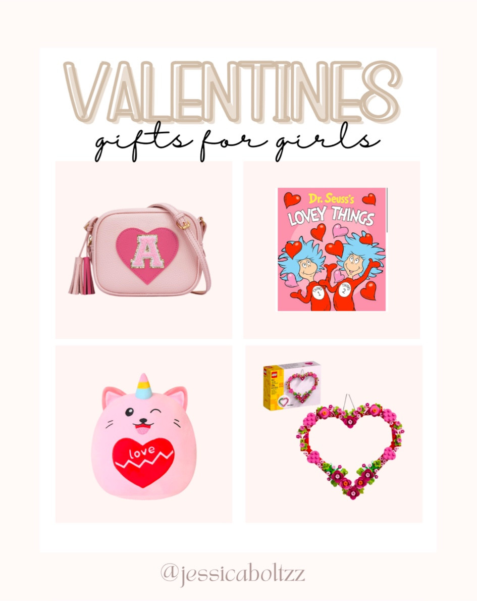 Valentine’s Day gifts for girls gift guide

Valentine’s Day, gifts for kids Valentine’s Day, Amazon Valentine’s Day, squishmallows, heart purse for kids, valentines Lego’s, valentines gifts for kids, Valentine’s Day book, kids books, kids gifts, girls valentines, daughter valentine ideas, daughter valentines favorites, Amazon finds

#LTKSeasonal #LTKGiftGuide #LTKSaleAlert