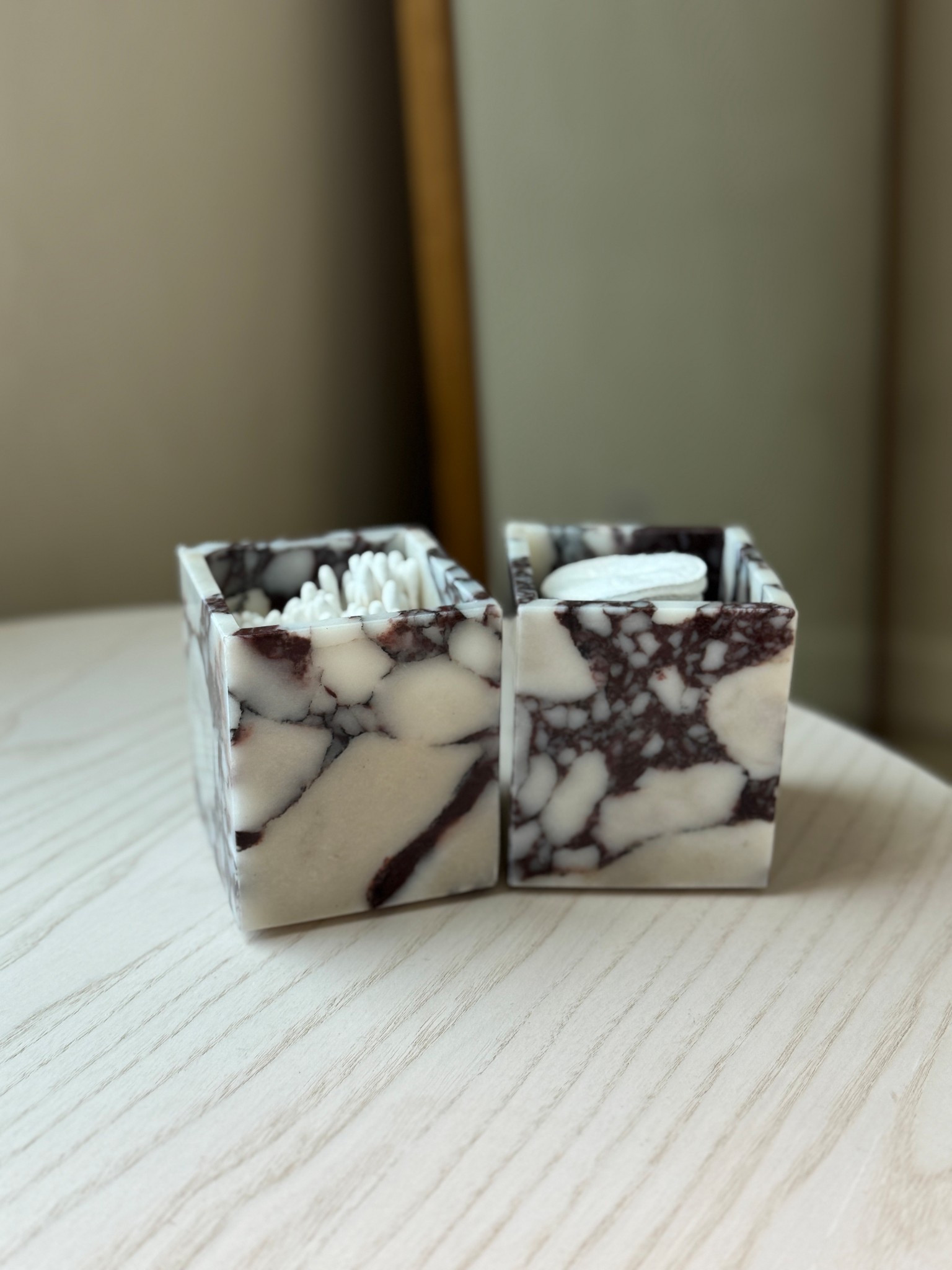 Beautiful amazon home find under $50 I got these for my makeup vanity to store q-tips and cotton rounds in but you could use them for makeup brushes , pens etc. 
#amazon #home 

#LTKHome